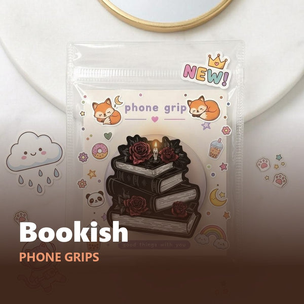 Bookish Phone Grips